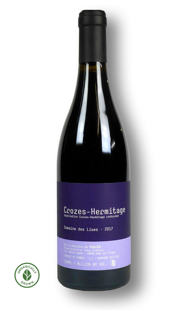 EQUIS, "DOMAINE DES LISES" CROZES HERMITAGE ROUGE